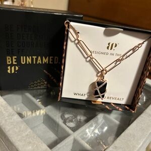 Untamed crossed for the taking Necklace